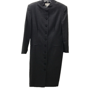 Andrew Harvey Vintage Gray Military Dress Coat